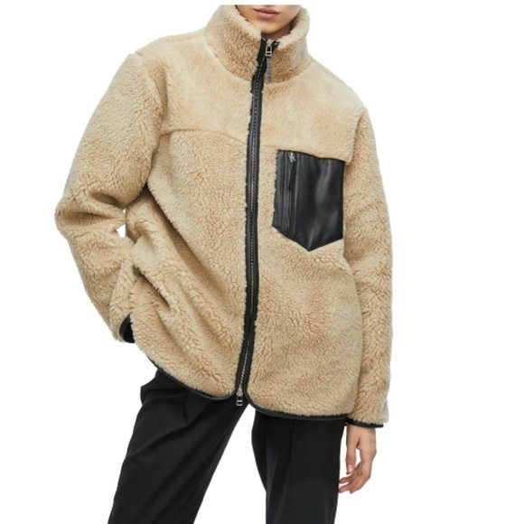 Anine Bing Jackets & Blazers - Ryder Faux Shearling Jacket
